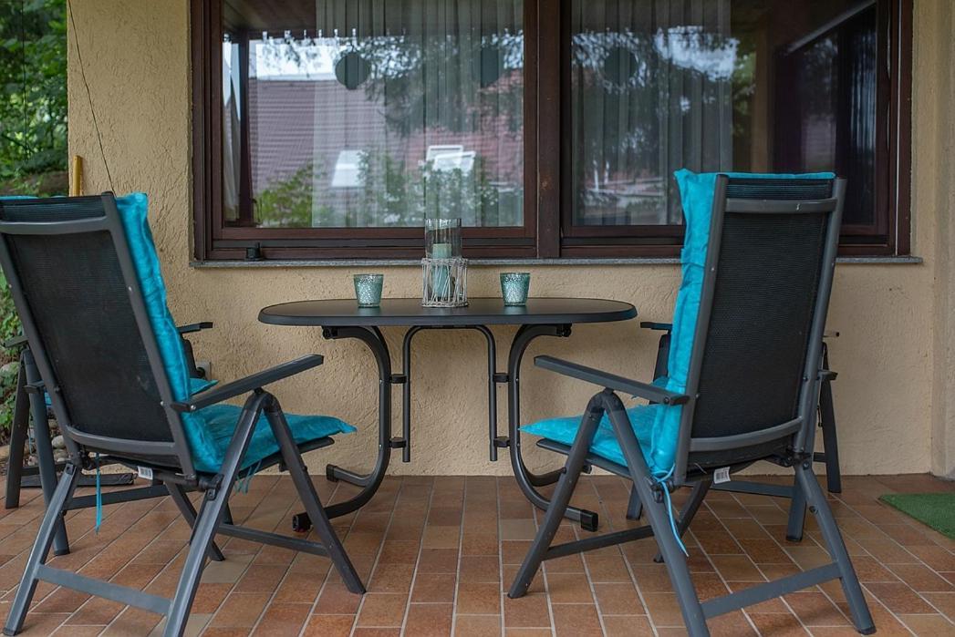 Elw, Sep. Eingang, Ueberdachte Terrasse, Naehe Backnang Apartamento Althutte Exterior foto
